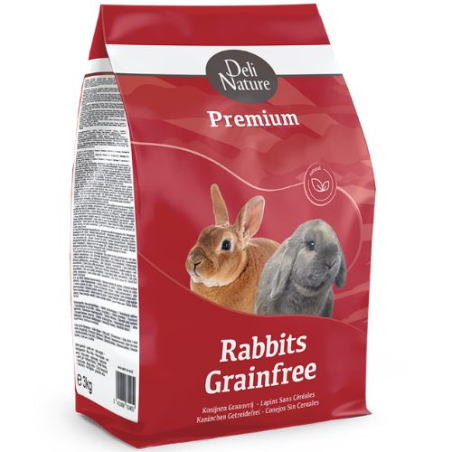 DN PREMIUM RABBITS GRAINFREE 3KG(4) / MIESZANKA DLA KRÓLIKÓW BEZZBOŻOWA