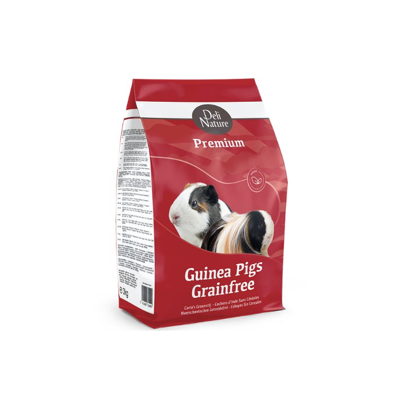 DN PREMIUM GUINEA PIGS GRAINFREE 3KG(4) / MIESZANKA DLA ŚWINEKMORSKICH BEZZBOŻOWA