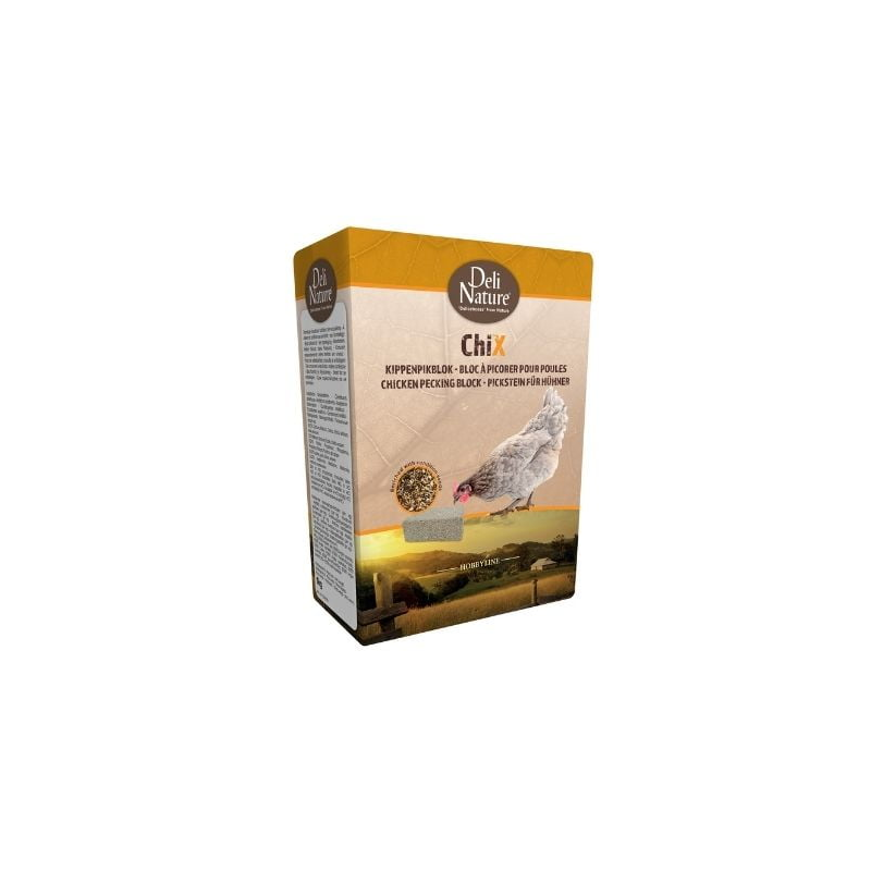 DN CHIX PICKSTONE 1KG / KAMIEŃ DO DZIOBANIA (WAPŃ, MUSZLE)