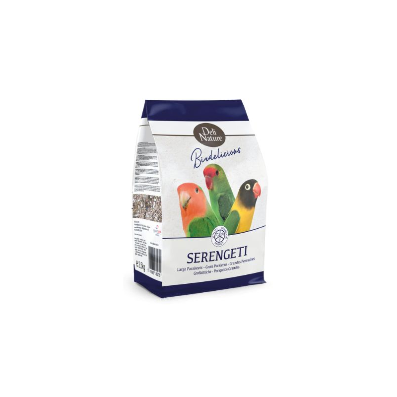 DN BIRDELICIOUS SERENGETI 2,5KG(4) / ŚREDNIE PAPUGI AFRYKAŃSKIE