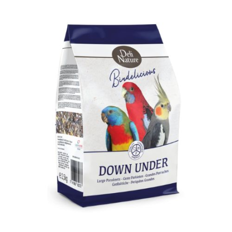 DN BIRDELICIOUS DOWN UNDER 2,5KG(4) / ŚREDNIA PAPUGA AUSTRALIJSKA
