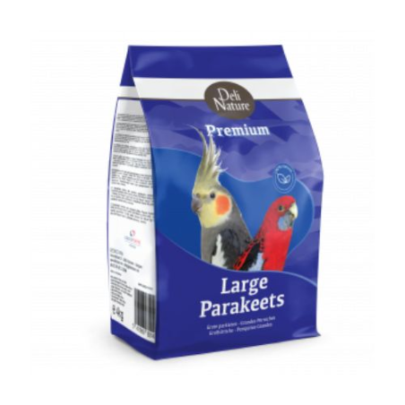 DN PREMIUM LARGE PARAKEETS 4KG(4) / PAPUGI ŚREDNIE, NIMFY