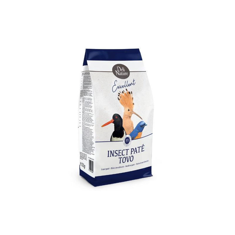 DN INSECTS PATE TOVO 6KG / POKARM Z OWADAMI (PLISZKI, SŁOWIKI, PTAK I BRODZĄCE)