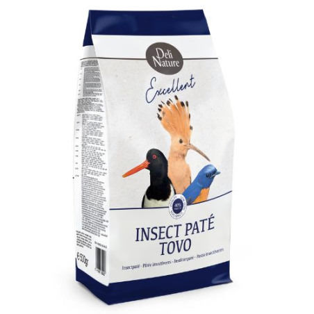 DN INSECTS PATE TOVO 6KG / POKARM Z OWADAMI (PLISZKI, SŁOWIKI, PTAK I BRODZĄCE)