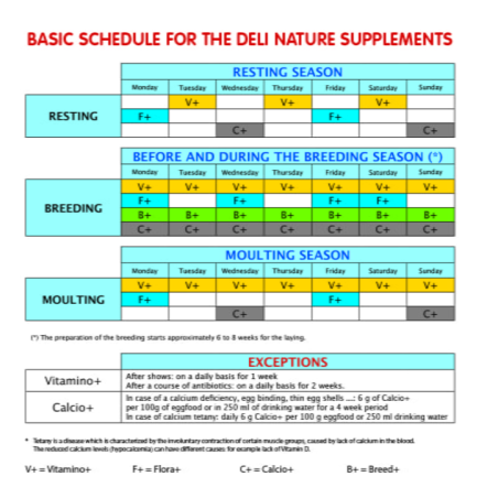 DN CALCIO + 500G(6) / WAPNO DLA PTAKÓW
