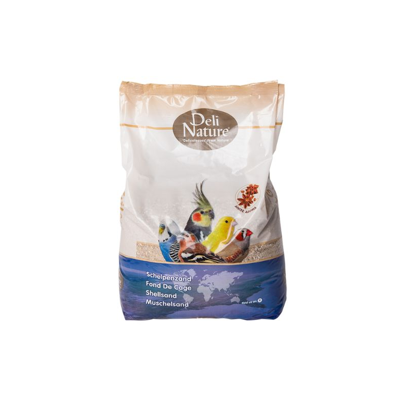 DN SHELL SAND BROWN 20KG / PIASEK MUSZLOWY BRĄZOWY