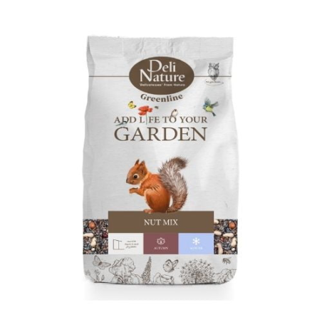 DN GREENLINE NUT MIX 500G(10) / GARDEN MIESZANKA DLA PTAKÓW I WIEWIÓREK
