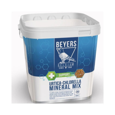 BEYERS URTICA-CHLORELLA MINERAL MIX 5KG / MIESZANKA Z POKRZYWĄ I CHLORELLĄ
