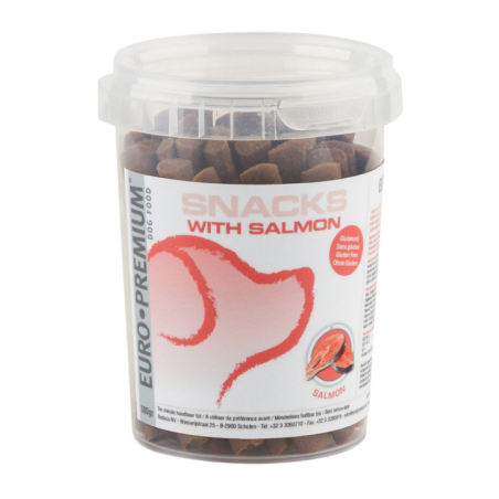 EP SNACK WITH SALMON 300G(12) / PRZYSMAK Z ŁOSOSIEM