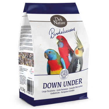 DN BIRDELICIOUS DOWN UNDER 800G(5) / ŚREDNIA PAPUGA AUSTRALIJSKA