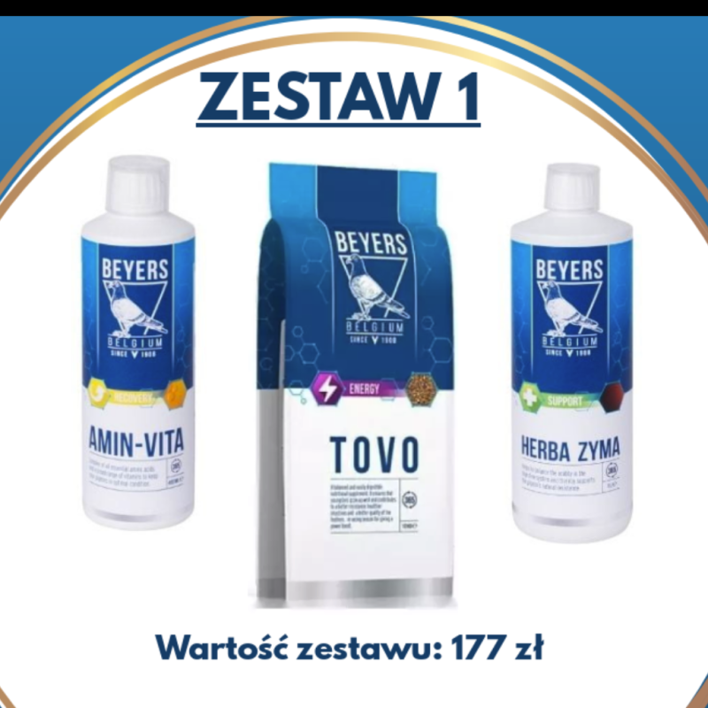 BEYERS ZESTAW 1 / AMIN-VITA TOVO HERBA ZYMA