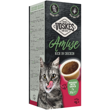 VOSKES MOUSSE WITH SAUCE CHICKEN 7X30GR / MUS Z SOSEM KURCZAKOWYM