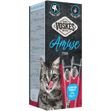 VOSKES LIQUID TREAT TUNA 20x15GR / PŁYNNY PRZYSMAK Z TUŃCZYKA