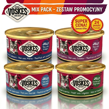 PAKIET MIX SMAKÓW VOSKES PUSZKA 24X85G - 4