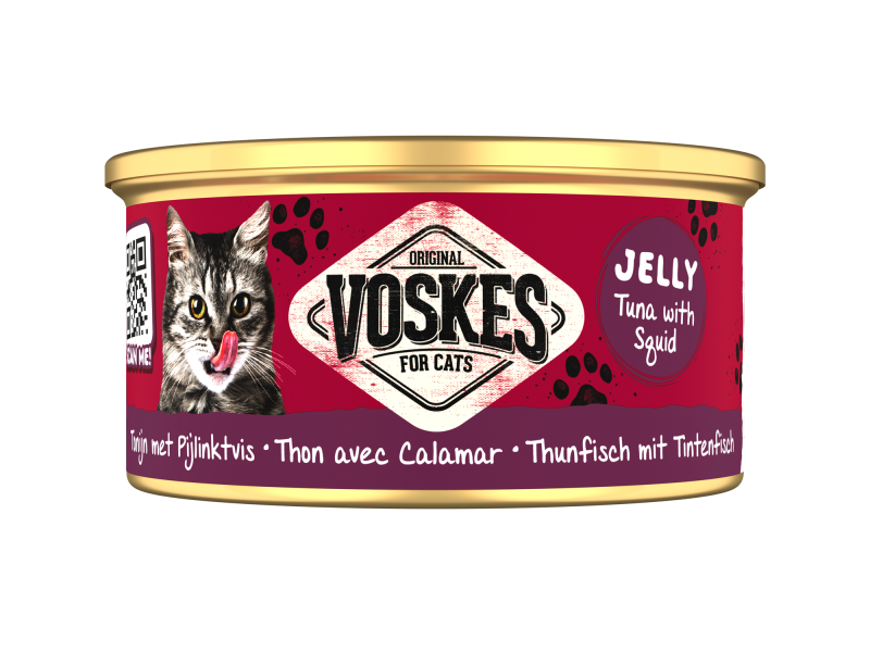 VOSKES TUNA WITH SQUID 85G (24) / PUSZKA TUŃCZYK Z KALMARAMI