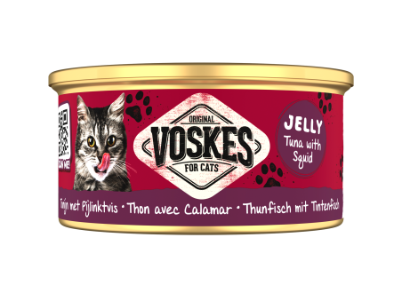 VOSKES TUNA WITH SQUID 85G (24) / PUSZKA TUŃCZYK Z KALMARAMI