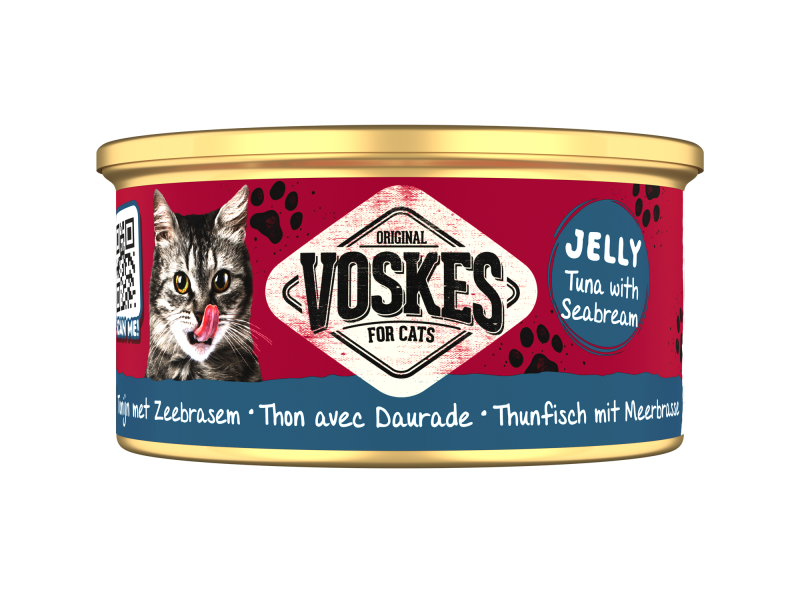 VOSKES TUNA WITH SEABREAM 85G (24) / PUSZKA TUŃCZYK Z DORADĄ