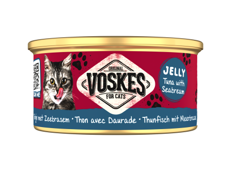 VOSKES TUNA WITH SEABREAM 85G (24) / PUSZKA TUŃCZYK Z DORADĄ