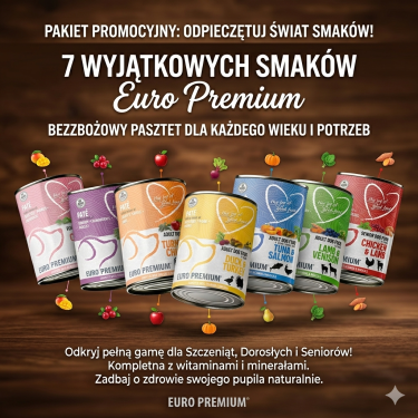 PAKIET Euro Premium PUSZKI 7x400g