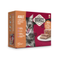 VOSKES ADULT PATÉ TURKEY WITH CHICKEN  PUMPKIN 8x95G (8) / KARTONIK DOROSŁY KOT PASZTET Z INDYKA Z KURCZAKIEM I DYNIĄ