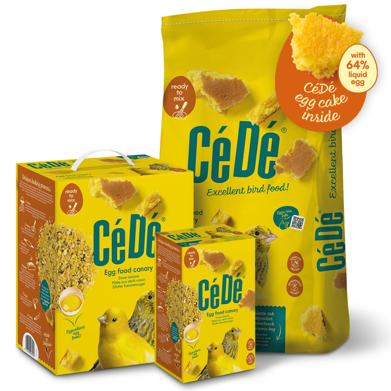 copy of CéDé EGG FOOD CANARY 1KG (10) / POKARM JAJECZNY DLA KANARKÓW