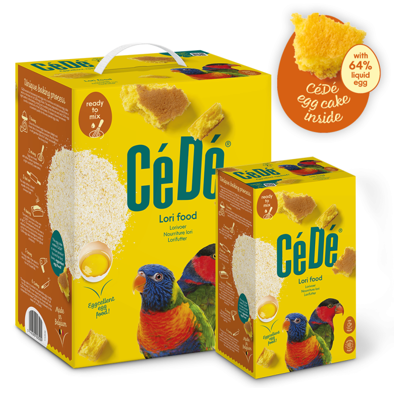 CéDé LORI FOOD 5KG (1) / POKARM JAJECZNY DLA LORYS