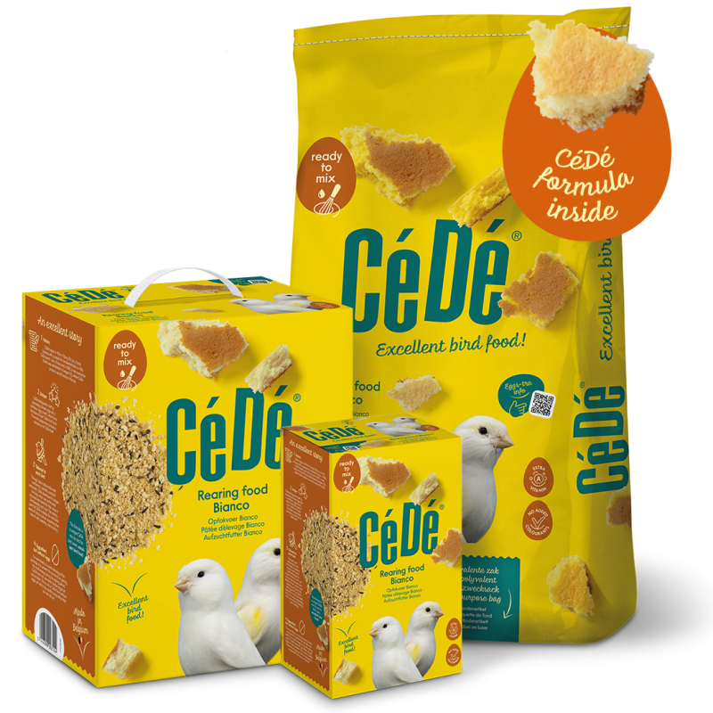 CéDé REARINGFOOD BIANCO 5KG (1) / POKARM DO RĘCZNEGO KARMIENIA DLA BIAŁYCH I MOZAIKOWYCH KANARKÓW