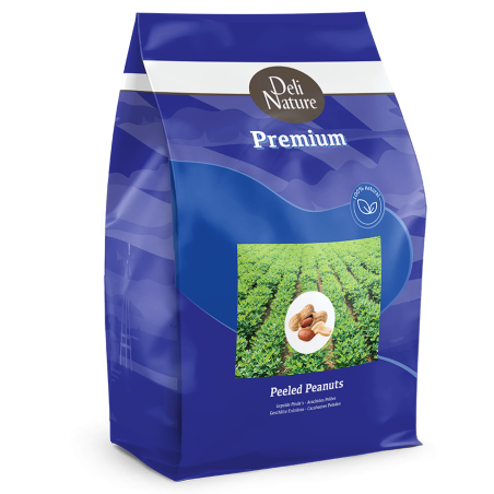 DN PREMIUM PEELED PEANUTS 1KG(10) / ŁUSKANE ORZESZKI ZIEMNE