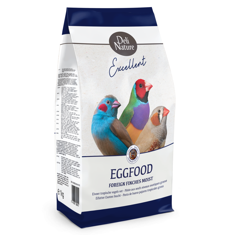 DN EGGFOOD MOIST FOREIGN FINCHES 1KG(4) / POKARM JAJECZNY DLA EGZOTYKI WILGOTNY DN EGGFOOD MOIST FOREIGN FINCHES 1KG(4) / POKARM JAJECZNY DLA EGZOTYKI WILGOTNY