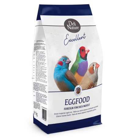 DN EGGFOOD MOIST FOREIGN FINCHES 1KG(4) / POKARM JAJECZNY DLA EGZOTYKI WILGOTNY