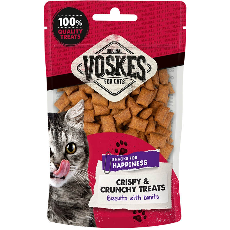 VOSKES BISCUITS WITH BONITO 60G (10) / CIASTKA Z BONITO VOSKES BISCUITS WITH BONITO 60G (10) / CIASTKA Z BONITO