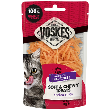 VOSKES CHICKEN STRIPS 60G (10) / PASKI Z KURCZAKA