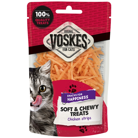 VOSKES CHICKEN STRIPS 60G (10) / PASKI Z KURCZAKA