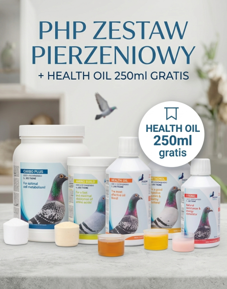 PHP ZESTAW PIERZENIOWY + HEALTH OIL 250ml gratis
