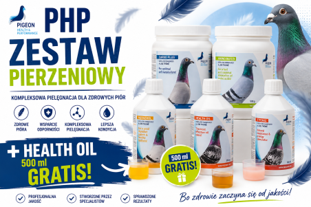 PHP ZESTAW PIERZENIOWY + HEALTH OIL 500ml gratis