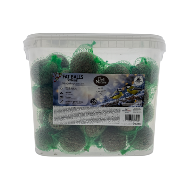 copy of DN BUCKET FAT BALLS WITH NET 35 szt. \ WIADERKO KUL TŁUSZCZOWYCH Z SIATKĄ