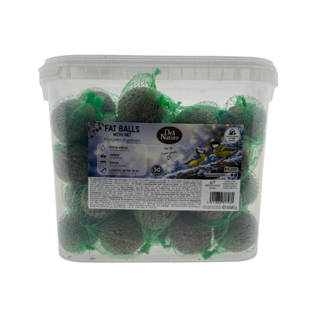 copy of DN BUCKET FAT BALLS WITH NET 35 szt. \ WIADERKO KUL TŁUSZCZOWYCH Z SIATKĄ