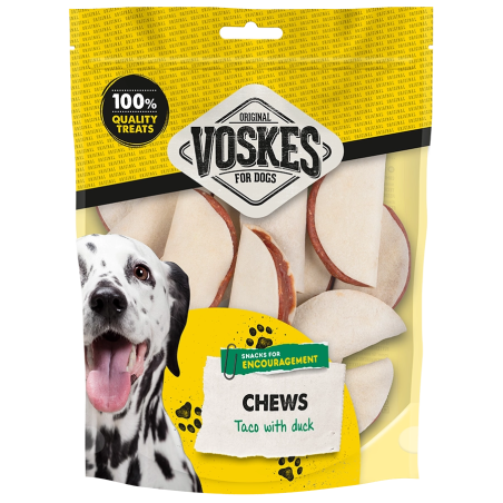VOSKES TACO WIT RAWHIDE & DUCK (15) / TACOS Z KACZKĄ
