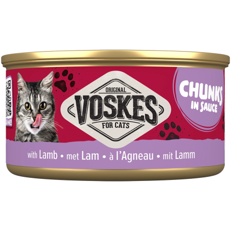 CHUNKS IN SAUSE LAMB 85G (24) / KAWAŁKI JAGNIĘCINY W SOSIE