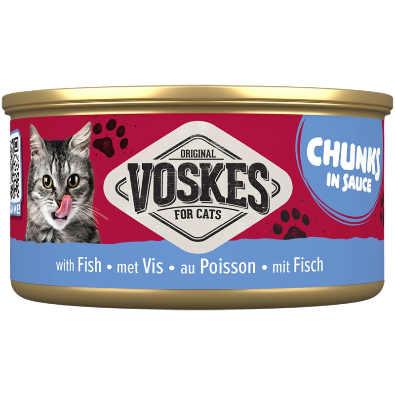 CHUNKS IN SAUSE FISH 85G (24) / KAWAŁKI RYBY W SOSIE