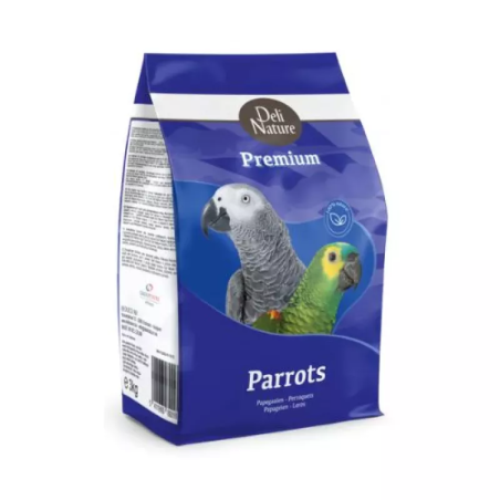 DN PREMIUM PARROTS 800G(10) / PAPUGI DUŻE Z OWOCAMI