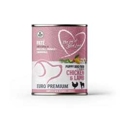 EP PATE PUPPY CHICKEN  LAMB 400G(6) /  PUSZKA MOKRA KARMA DLA SZCZENIAKA KURCZAKJAGNIĘCINA