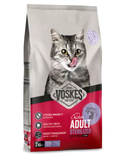 VOSKES ADULT STERILIZED CHICKEN 7KG / DOROSŁY KOT STERILIZOWANY Z KURCZAKIEM