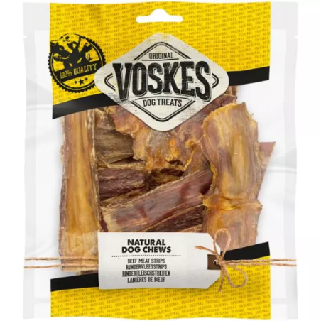 VOSKES BEEF MEAT STRIPS 0,1KG (12) / PASKIMIĘSA WOŁOWEGO