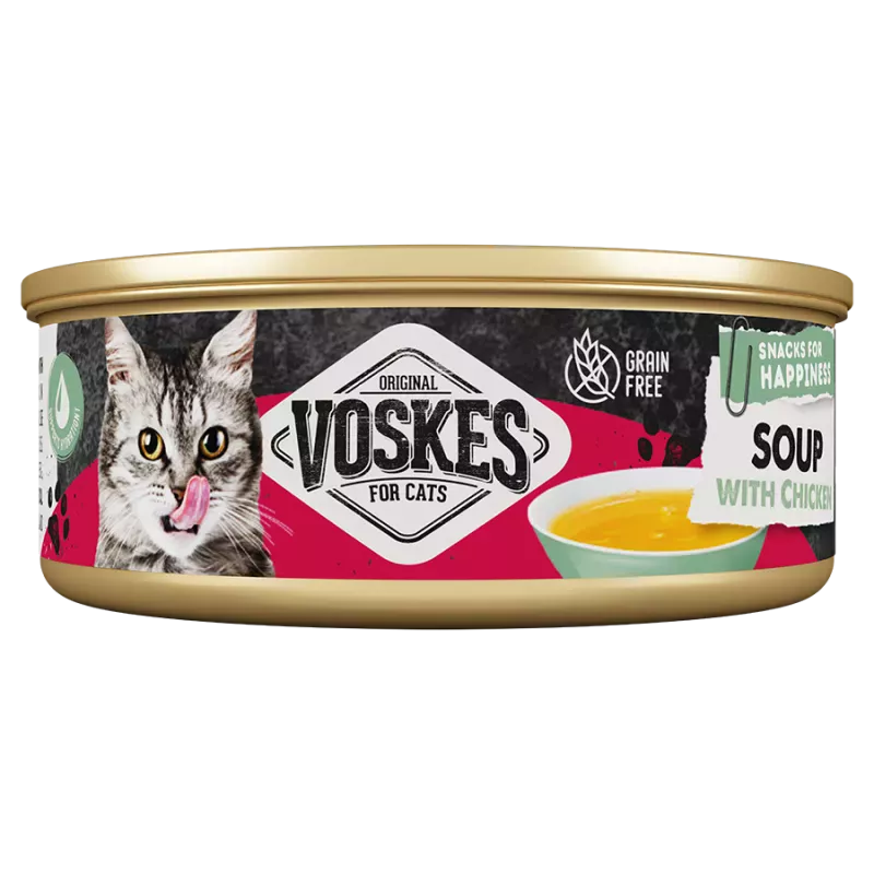 VOSKES CAT SOUP WITH CHICKEN 50G (36) / ZUPA Z KURCZAKA VOSKES CAT SOUP WITH CHICKEN 50G (36) / ZUPA Z KURCZAKA