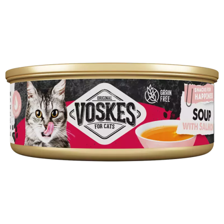 VOSKES CAT SOUP WITH SALMON 50G (36) / ZUPA Z ŁOSOSIA
