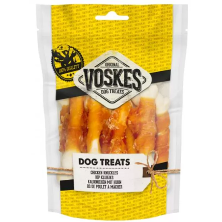 VOSKES CHICKEN CALCIUM BONES 0,1KG (10) / KOŚCI WAPIENNE Z KURCZAKIEM