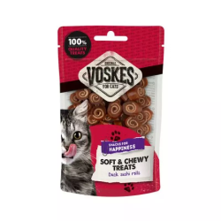 VOSKES DUCK SUSHI ROLLS 60G (10) / ROLKI SUSHI Z KACZKI