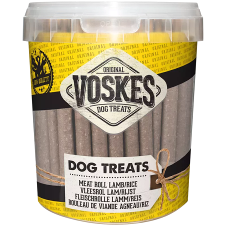 VOSKES MEAT ROLL LAMB / RICE 0,6KG (12) / PAŁECZKI MIĘSNE JAGNIĘCINA / RYŻ