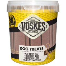 VOSKES MEAT STRIPS BEEF 0,6KG (12) / PASKI MIĘSNE WOŁOWINA